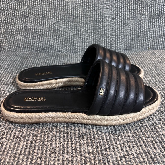 Michael Kors Black Sandals - Picture 6 of 10